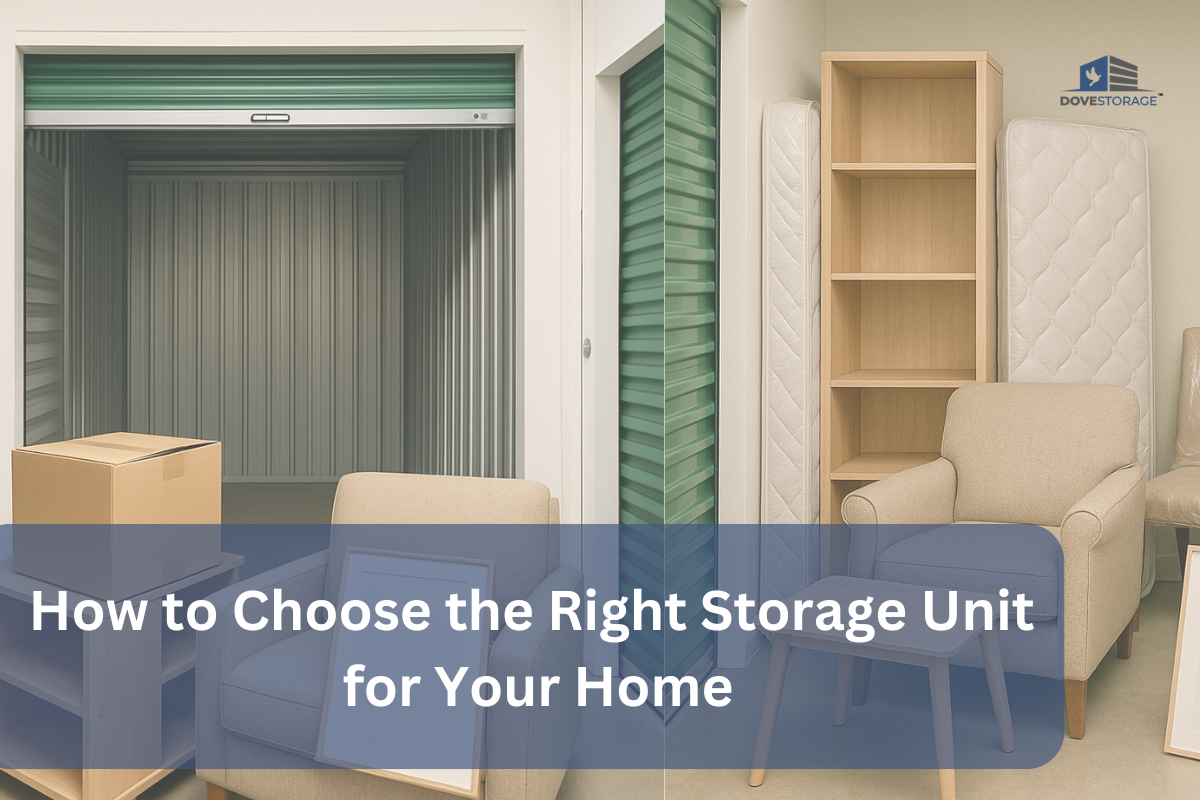 How to Choose the Right Storage Unit for Your Home